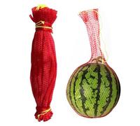 Fruit Protection Bags - Watermelon Nets | Garden Supplies | 100pcs Net Bag | Reusable Drawstring Hammock For Trellis | Cradles For Watermelon, Honeydew, Cucumbers, Cantaloupe