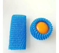 Fruit Protective Net Cover, for Home Garden Elastic Anti Collision Foam Network Pipe Transport Protect Packing Mesh Bag 140pcs(Blue,12x7cm)