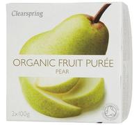 Fruit Puree Pear (2 X 100g - x 2 *Twin DEAL Pack* by Clearspring