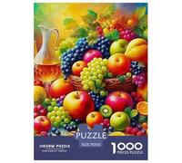 Fruit Puzzles 1000 Piece for Adults And Kids Diverse Fruits Classic Educational Games Family Puzzle Game Birthday Gifts Beautiful Decoration 70x50cm/1000pcs