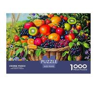 Fruit Puzzles 1000 Piece for Adults And Kids Diverse Fruits Classic Educational Games Impossible Puzzle Toys Birthday Gifts Beautiful Decoration 70x50cm/1000pcs