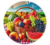 Fruit Puzzles 1000 Pieces for Adults And Kids Diverse Fruits Classic Educational Games Impossible Puzzle Toys Relaxing Decor Gift Beautiful Decoration 1000pcs (67.5x67.5cm)