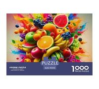Fruit Puzzles 1000 Pieces for Adults And Kids Diverse Fruits Classic Educational Games Impossible Puzzle Toys Birthday Gifts Home Decoration 70x50cm/1000pcs