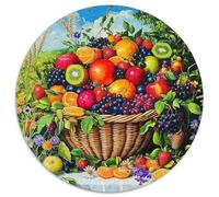 Fruit Puzzles 1000 Pieces for Adults And Kids Diverse Fruits Classic Educational Games Impossible Puzzle Toys Relaxing Decor Gift Beautiful Decoration 1000pcs (67.5x67.5cm)