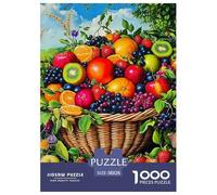 Fruit Puzzles 1000 Pieces for Adults And Kids Diverse Fruits Classic Educational Games Impossible Puzzle Toys Relaxing Decor Gift Beautiful Decoration 38x26cm/1000pcs