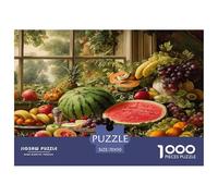 Fruit Puzzles 1000 Pieces for Adults Food Jigsaw Puzzle Classic Educational Games Beautiful Home Decoration 70x50cm/1000pcs