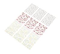 Fruit PVC Nail Sheet 9sheet Art Cherry Strawberry Stickers Decals