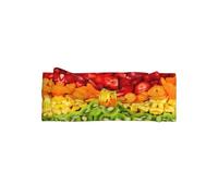 Fruit Rainbow Printed Baby Headband, Soft and Breathable, Adjustable, Perfect for Baby Photos (0-6 Months)