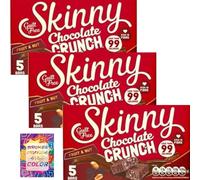 Fruit Raisin Nuts Bars Low 99 Calories Cereal Milk Chocolate Bar Sweet Lunch Snack Treat 72g (Pack Of 3) - Including Oerich Inspirational Card