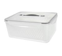 Fruit Refrigerator Storage Container 4.5l White Reusable Pp Organizer Box