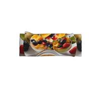 Fruit SaladPatterned bow headband, baby hair accessory, suitable for babies aged 0-6 months or everyday wear