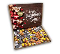 Fruit Salads and Black Jacks Happy Valentines Day Sweets Gift Box Hamper (KRAFT VALENTINES FRONT)