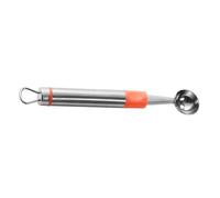 Fruit Scooper and Baller - Stainless Steel Long Handle Cutting,Multipurpose Watermelon Slicer Cutter Tool | for Mango Papaya Ice Cream Cake Home Kitchen Dorm Restaurant Camping Party