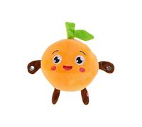 Fruit Sensing Beat Piano Plush Toy - Interactive Musical Sensory Toy for Babies & Toddlers, Soft Apple Orange Pear Shape with Rhythm Lights, Gift for Kids 0-3-6-12 Months for Parent-Child Play