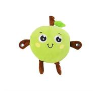 Fruit Sensing Beat Piano Plush Toy - Interactive Musical Sensory Toy for Babies & Toddlers, Soft Apple Orange Pear Shape with Rhythm Lights, Gift for Kids 0-3-6-12 Months for Parent-Child Play
