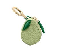 Fruit series coin purse keychain bag, mini fruit small bag, simple and fresh strawberry gift pendant, avocado, Fashions