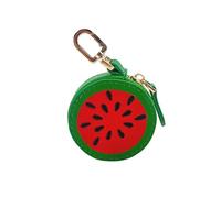 Fruit series coin purse keychain bag, mini fruit small bag, simple and fresh strawberry gift pendant, watermelon, Fashions