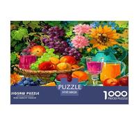 Fruit Series Jigsaws 1000 Piece Ideal for Adults, Teens, And Kids Learning Educational Games Bright Fruits Home Decoration 38x26cm/1000pcs