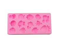 Fruit Series Silicone Mold Fondant Cake for Chocolate Mousse Ice Cream Cheese Puddings Dessert Decorations Fondant for Mousse Cupcakes Toppers Decorating Pastry Tool