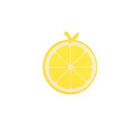 Fruit Shaped Cutting Board,Plastic Chopping Boards,Cartoon Cutting Boards for Kitchen,Anti-Slip Cutting Pad(Lemon Slice)
