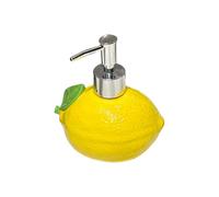 Fruit Shaped Soap Dispenser - Lemon Shaped Ceramic Bottl, Large Capacity Lemon ShapPed Soap | Ceramic LemonS Shape Container | Reusable Soaps Dispenser For Friends Family Men Women Travel