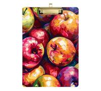 Fruit Sharpie Illustration A4 clipboard mini hardboard Plastic for Personalized clipboards for Teachers Size 9 x 12