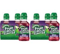 FRUIT SHOOT Apple and Blackcurrant Fruit Juice, 200ml (Pack of 16)