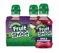 FRUIT SHOOT Apple and Blackcurrant Fruit Juice, 200ml (Pack of 8)