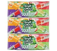 Fruit Shoot No Added Sugar Squeezy Ice Pops - PACK OF 3 (i.e. 36 x 45ml Freeze pops in Total)