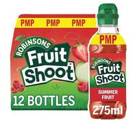 Fruit Shoot Summer Fruits PMP bottles x 12 275ml | Case of 12