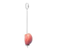 Fruit Skewer for Birds - Stainless Steel Fruit Holder Skewer for Parakeets for Foraging in the Cage | Matching Macaw Parakeet Cockatiel Conure Fink Lovebird | Robust Bird Feeder Accessories