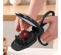 Fruit Slicer, Banana and Vegetable Cutter, Multifunctional Vegetable Cutter, Portable Kitchen Gadget for Strawberries, Hard Boiled Eggs More
