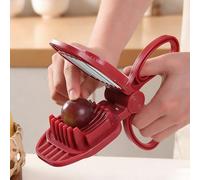Fruit Slicer, Banana and Vegetable Cutter, Multifunctional Vegetable Cutter, Portable Kitchen Gadget for Strawberries, Hard Boiled Eggs More
