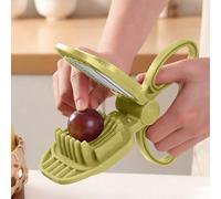 Fruit Slicer, Banana and Vegetable Cutter, Multifunctional Vegetable Cutter, Portable Kitchen Gadget for Strawberries, Hard Boiled Eggs More