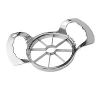 Fruit Slicer for Quick and Easy Fruit Preparation in The Home Kitchen Great for Cooking Enthusiasts Assembling Platters Before Meals (Silver,6.69×6.69×3.94in)