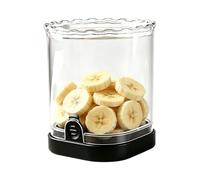 Fruit Slicer Mug | Removable Multifunctional Printed Plate | Kitchen Handheld Fruit Cutter,for, Camping, RV, Dorm, Picnic, Strawberry, Watermelon, Cantaloupe, Pitaya, Bananas, Kiwi
