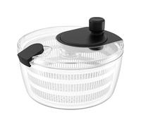 Fruit Spinner and Strainer: Manual Lettuce Dryer, Salad Bowl Tool | Vegetable Washing Device, Split Structure Centrifuge, Leaf Vegetables Cleaning, Fruit Cleaning