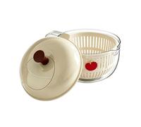 Fruit Spinner - Kitchen Utensil with Handle for Washing, Fruit and Vegetable Spinner | for Vegetables Salads Forest Fruits Home Kitchen Farmhouse Camping Picnic
