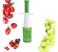Fruit Splitter Grape Cutter Kitchen Accessory Separator for Small Tomatoes, Tomato & Grape Slicer, Fruit & Vegetable Salad Slicer, Cherry Slice