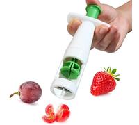 Fruit Splitter Grape Cutter Kitchen Accessory Separator for Small Tomatoes, Tomato & Grape Slicer, Fruit & Vegetable Salad Slicer, Cherry Slice (1pc)