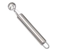 Fruit Spoon Easily Perfect Fruit A Must Have Kitchen Tool for Creating Attractive Fruit Platters and Sharing Deliciousness (Silver, 16x3cm)