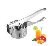 Fruit Squeezer Hand Press,Labor-saving Juice Hand Handheld Juicer - Multifunctional Stainless Steel Press For Lemons Oranges Pomegranate Ginger In Kitchen Bar Home Travel Use
