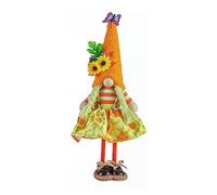 Fruit Standing Doll Faceless Doll Dwarf Old Man Window Decoration Summer Ornament Ds9 Ornament (Orange, One Size)