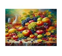 Fruit Still Life 1000 Pieces Mini Jigsaw Puzzle for Adults | 70x50cm Cardboard, Living Room Decor, Durable Structure, Birthday Gift, Mind Relaxation