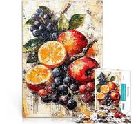 Fruit Still Life Paintingjigsaw 1000 pieces for teenagers Challenging Game Gifts Fun at Home Activities, Birthday Present,Travel Gifts, 38x26cm