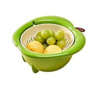 Fruit Strainer Bowl - Multifunctional Kitchen Colander | Thick Fast-Draining Food Strainer for Berries | Salads, Pasta & Spaghetti, Durable ABS Kitchen Draining Bowl for Lettuce