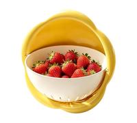 Fruit Strainer Double Layer Kitchen Cleaning Draining Basket