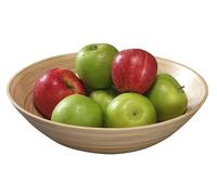 Fruit Sweet Round Bamboo Bowl 30x9cm Eva Collection