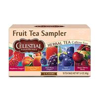 Fruit Tea Sampler, 5 Flavors, Caffeine Free, 18 Tea Bags, 1.4 oz (40 g), Celestial Seasonings