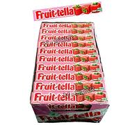 Fruit-Tella Strawberry Juicy Chews Assorted Fruit Flavour Sweet (40)